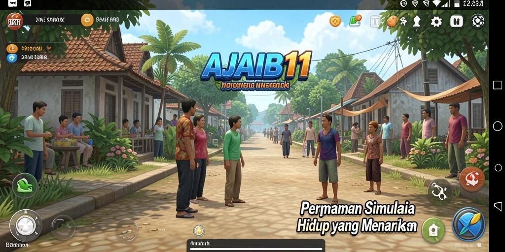 Gameplay AJAIB11 yang menarik dan interaktif.