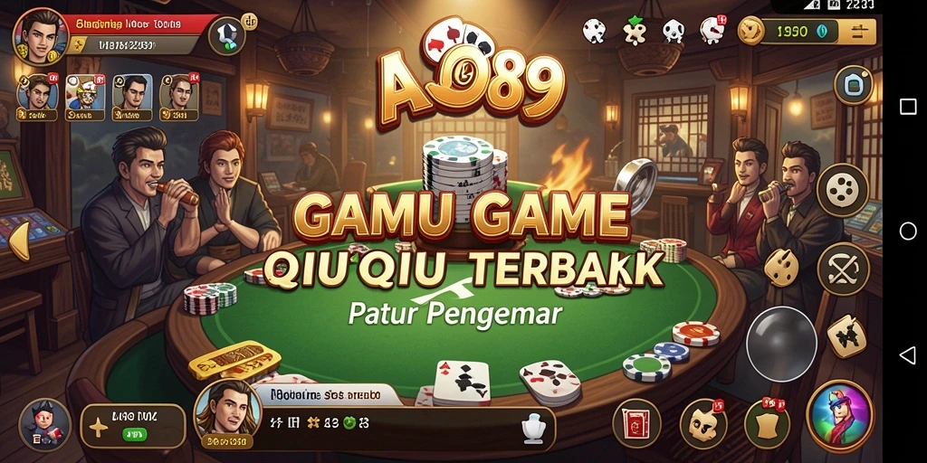 Gameplay mendebarkan dalam AJO89 dengan kartu QiuQiu.