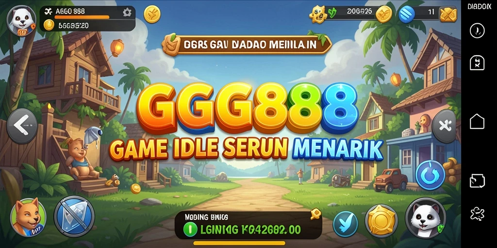 Tampilan gameplay GGG888 yang interaktif dan menyenangkan.