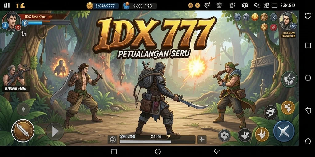Tampilan gameplay IDX777 yang memukau dalam dunia petualangan.