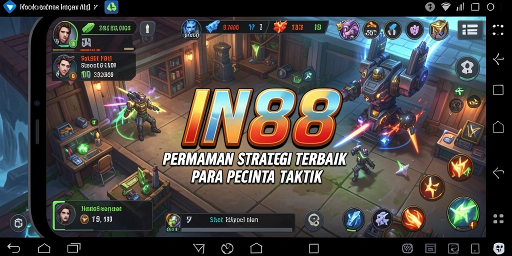 Tampilan gameplay IN88 yang menegangkan dan penuh strategi.