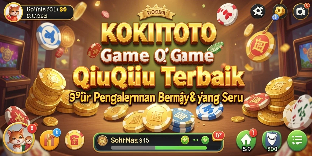 Screenshot gameplay QiuQiu KOKITOTO yang menarik dan seru.