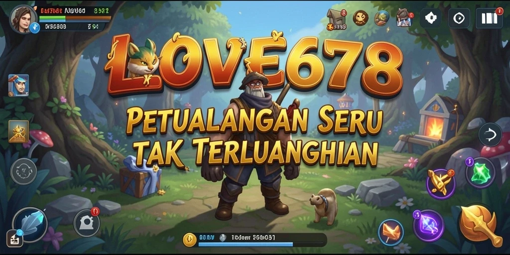 Tampilan gameplay LOVE678 yang menampilkan dunia petualangan yang menakjubkan.