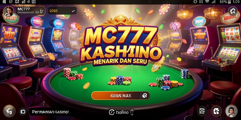 Tampilan gameplay menarik dan seru di MC777.
