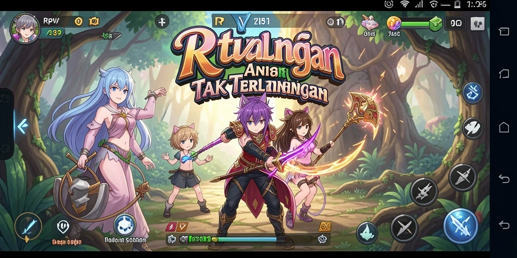 Gambaran gameplay RPVIP1 yang menakjubkan dan penuh aksi.