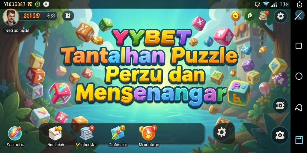 Tampilan gameplay YYBET yang penuh tantangan dan warna.